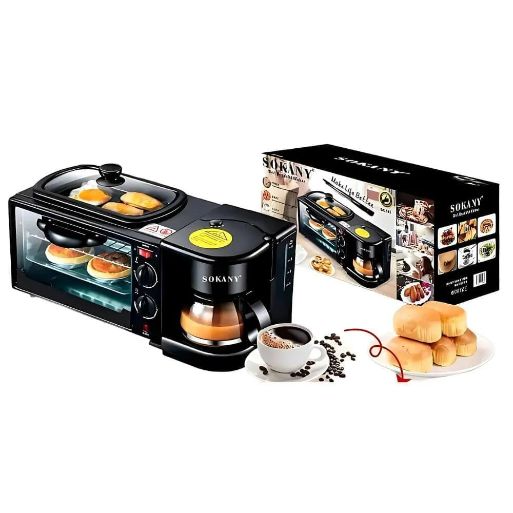 horno electrico tostador cafetera sk-145
