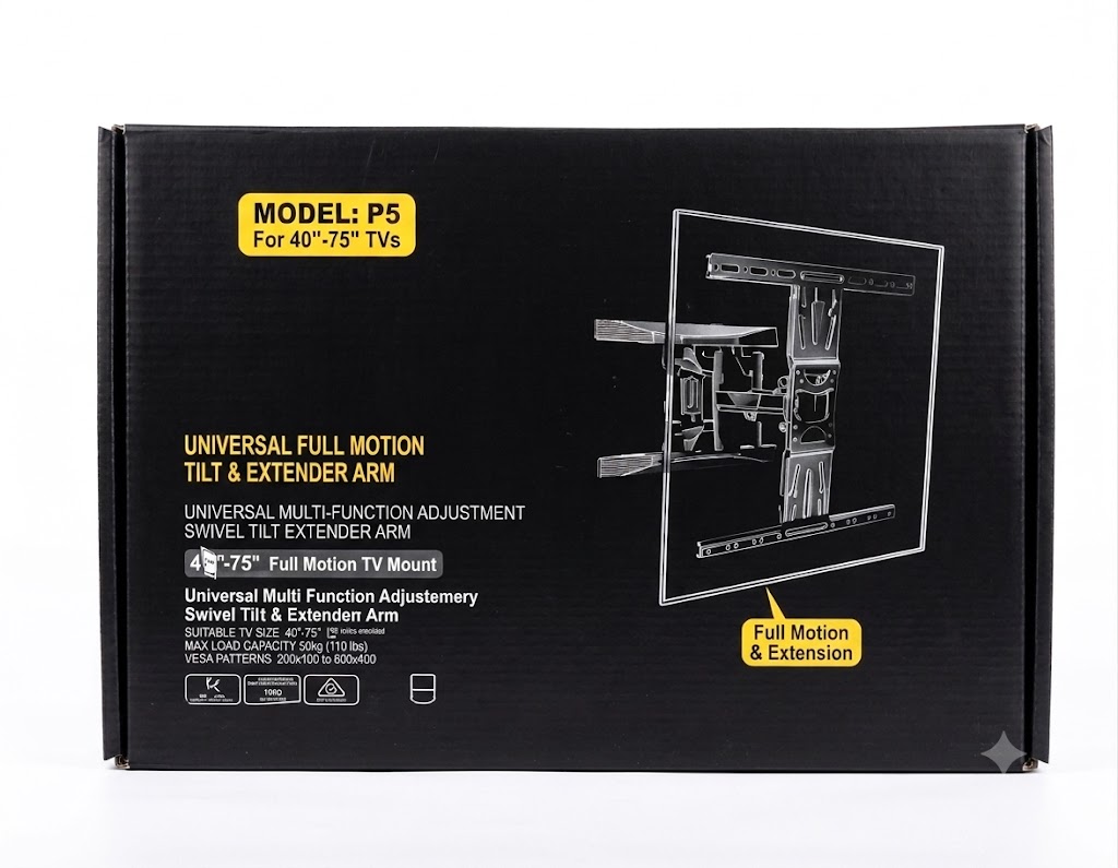 base televisor p5