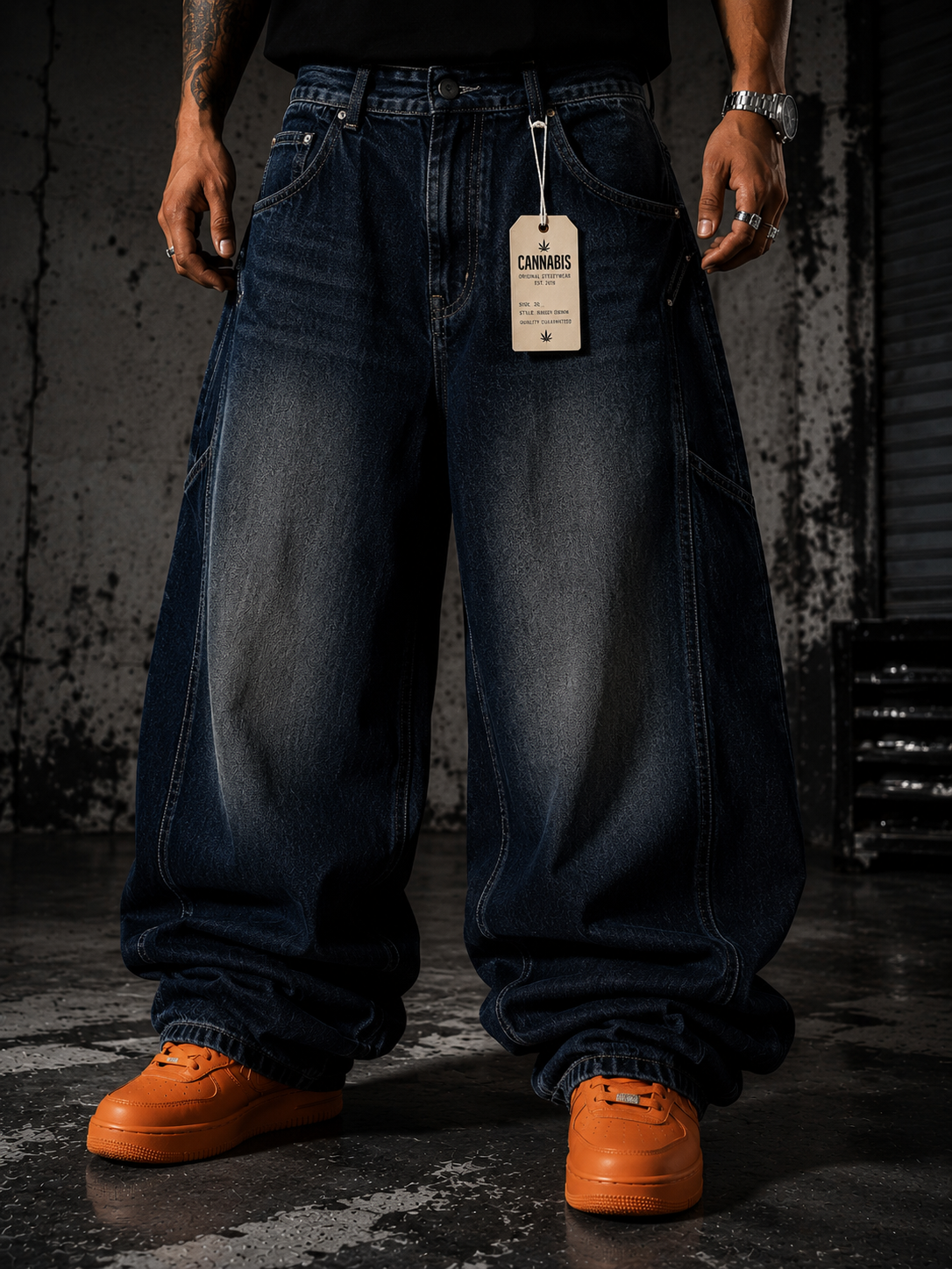 Baggy Chou – Color Azul Oscuro