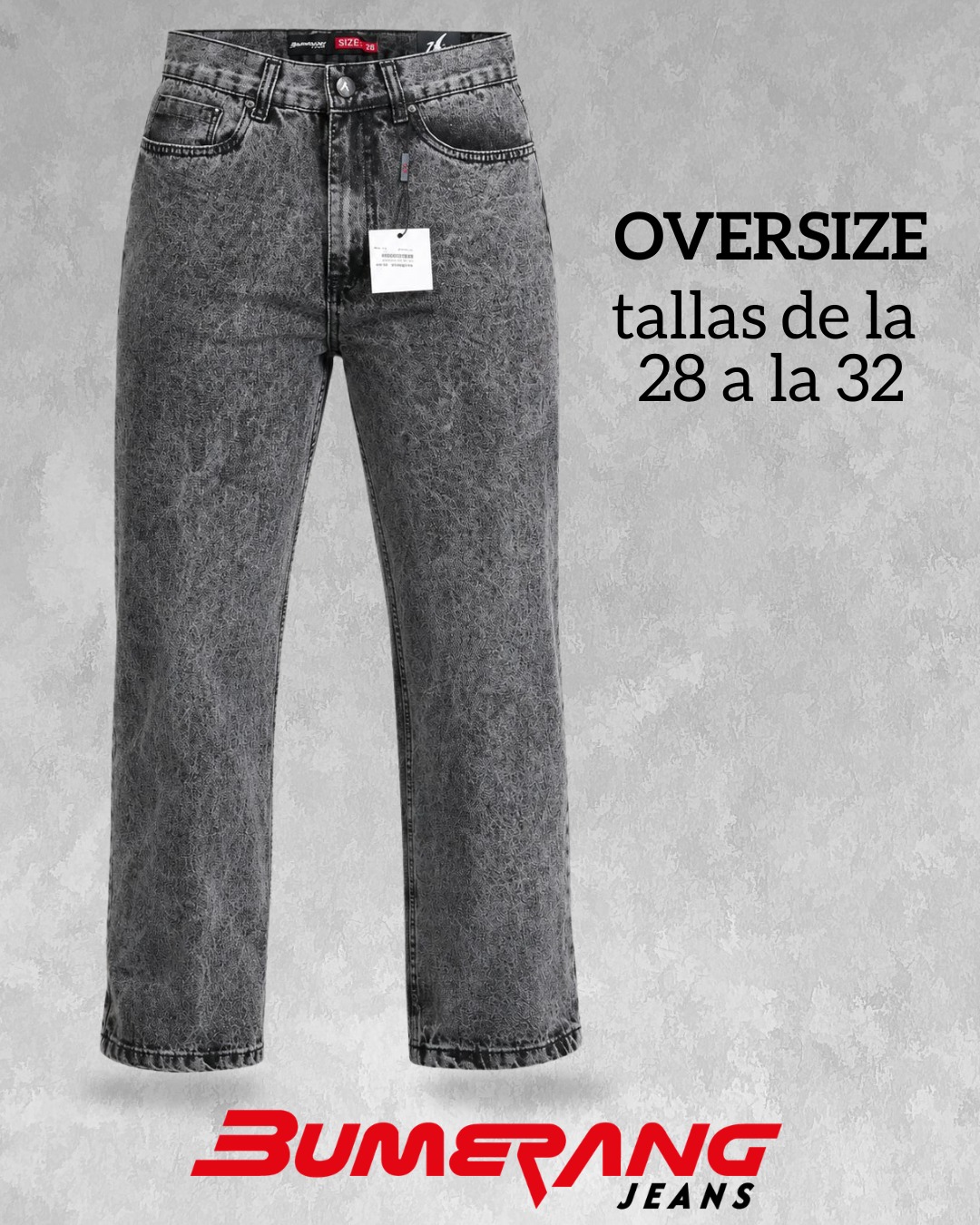 JEAN OVERSIZE GRIS
