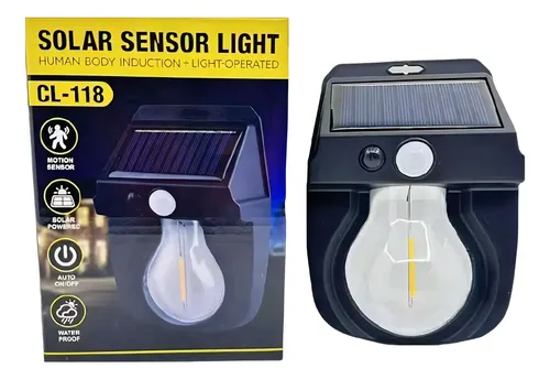 LAMPARA DE PARED SOLAR  CL-118