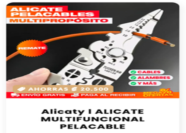 ALICATE PLEGABLE