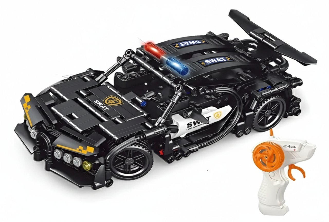 CARRO CONTROL LEGO POLICIA