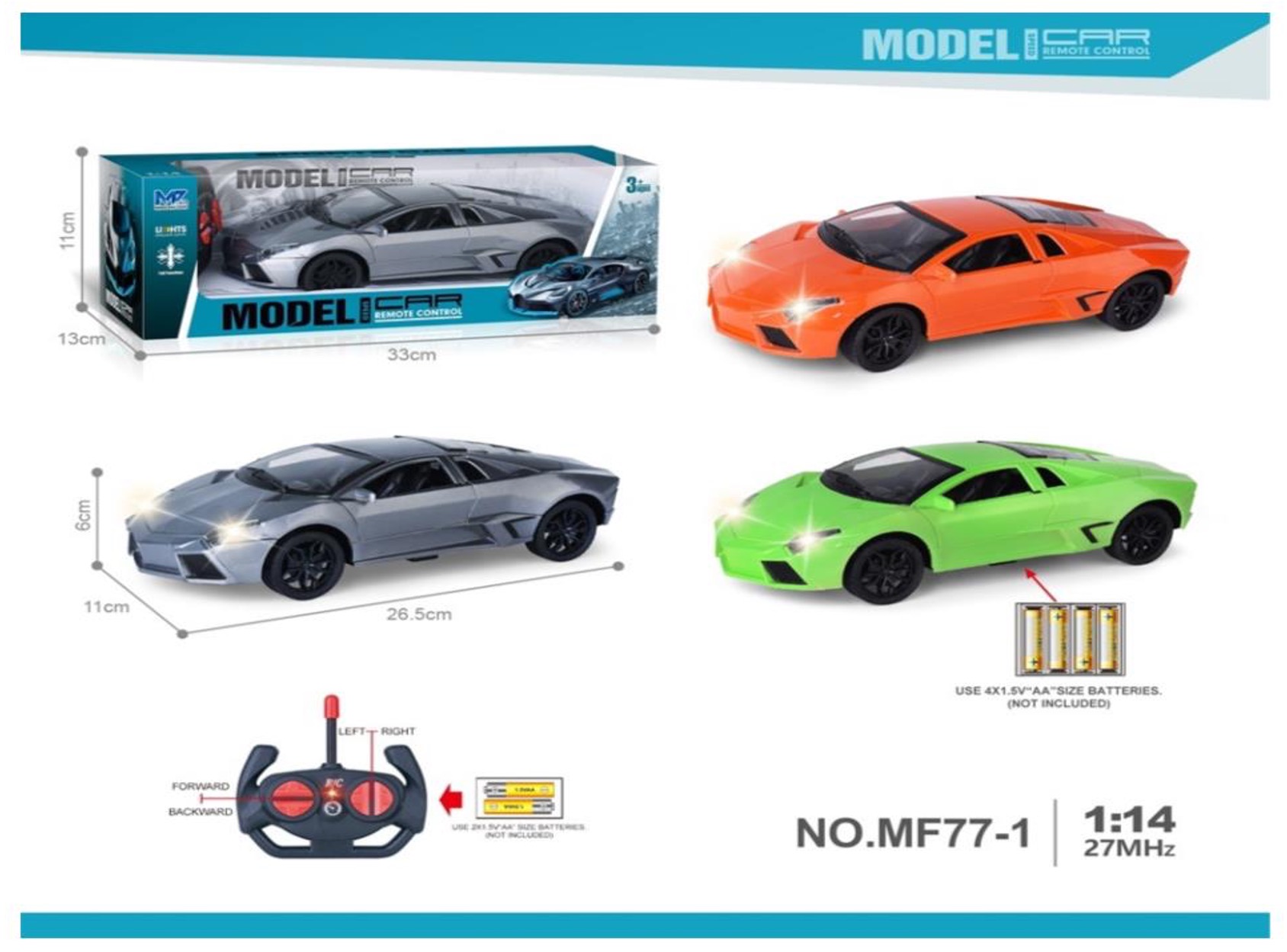 CARRO CONTROL MF77-1