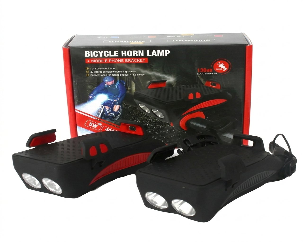 LAMPARA BICICLETA X3