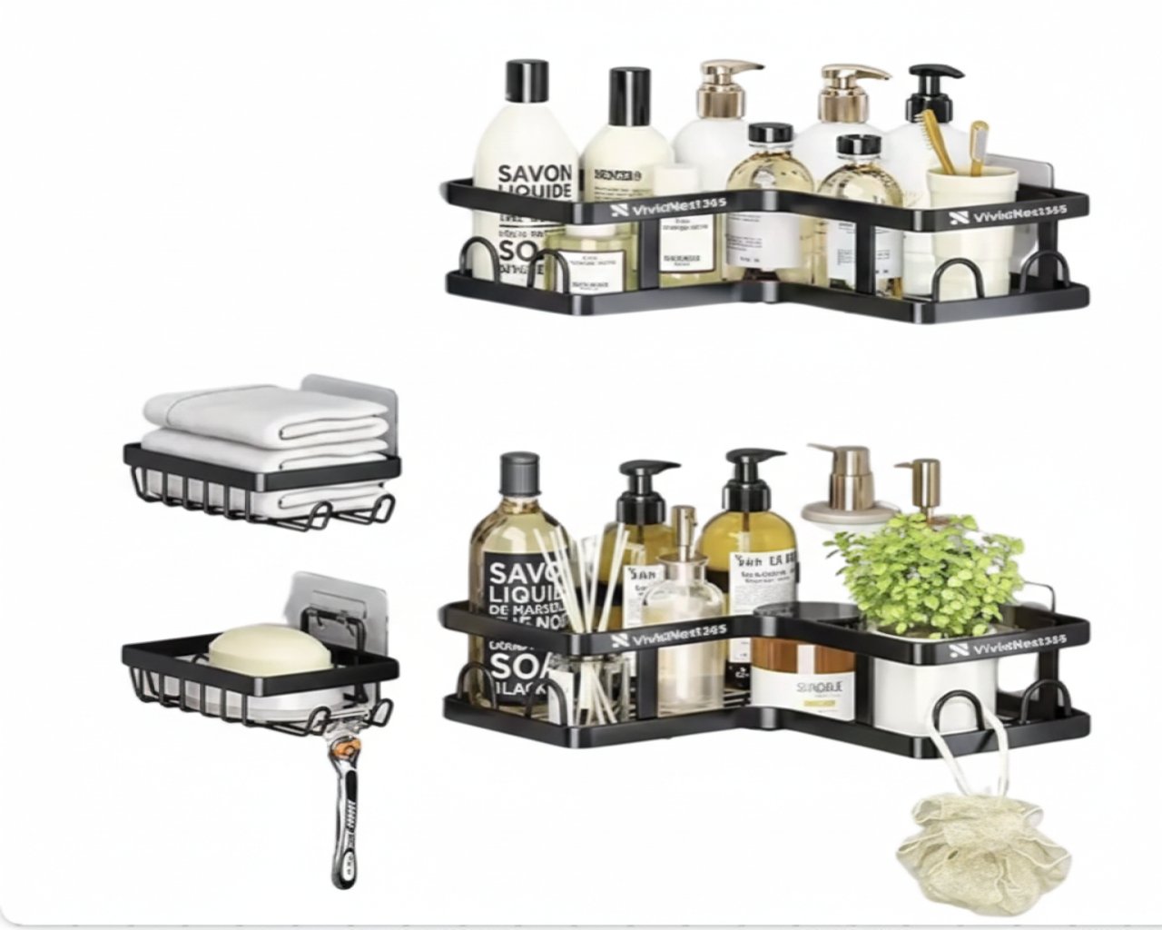 ORGANIZADOR DUCHA 4 EN 1