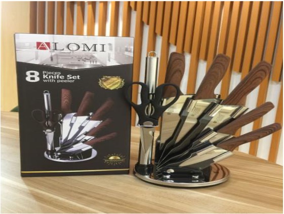 SET DE CUCHILLOS ALM-0028A