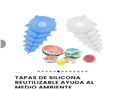 TAPAS SILICONA